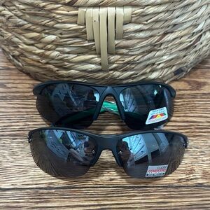 Men's Polarized Matte Black Sunglasses